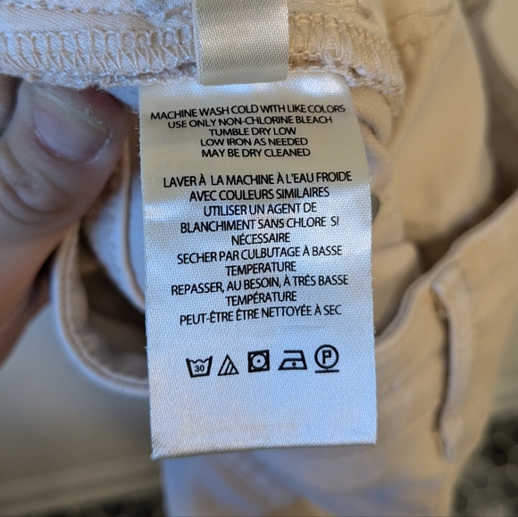 Anthropologie Pilcro Women's The Icon Flare Leg Cream White Jeans Size 29 - Picture 9 of 10